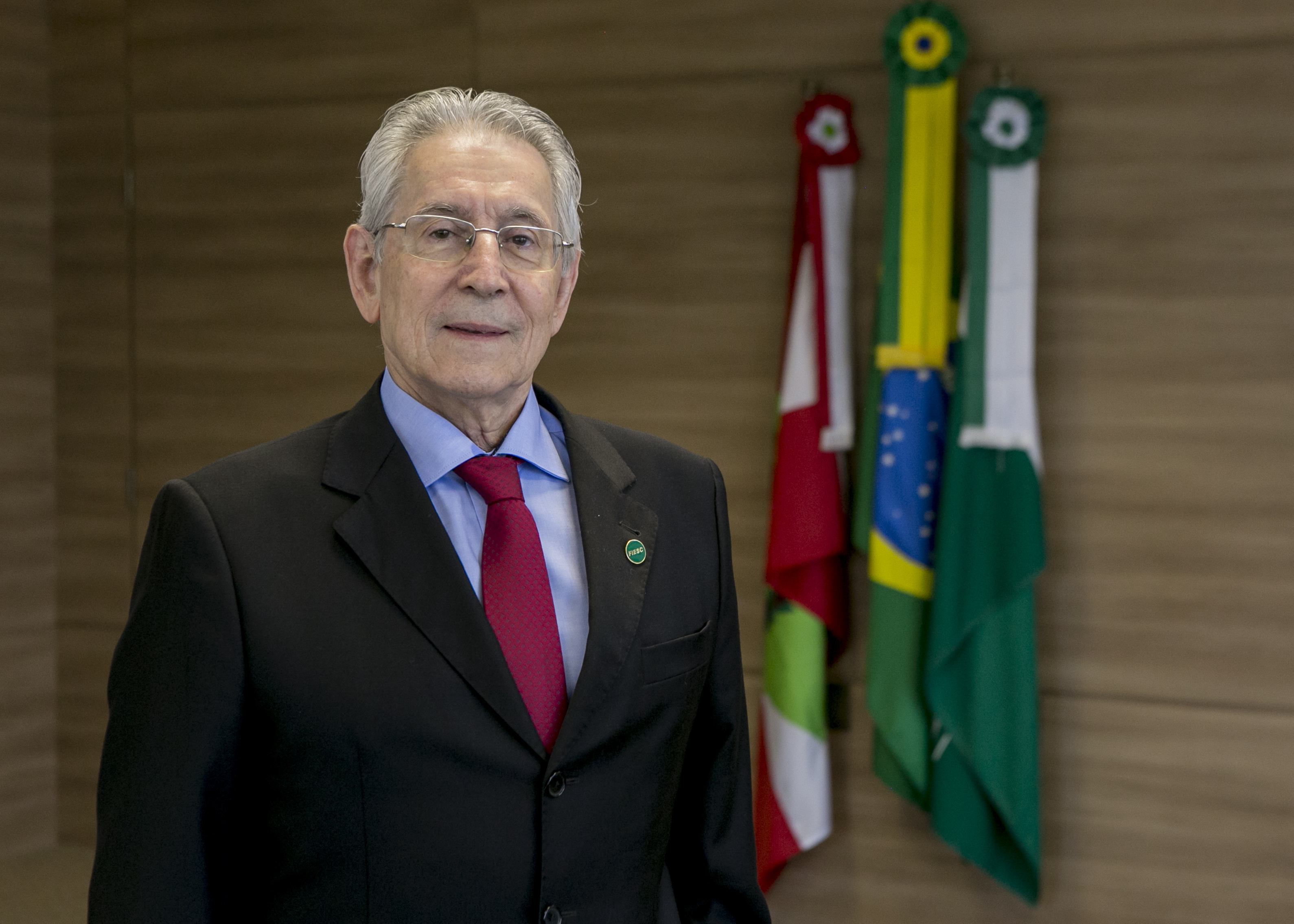 Presidente da FIESC, Glauco José Côrte