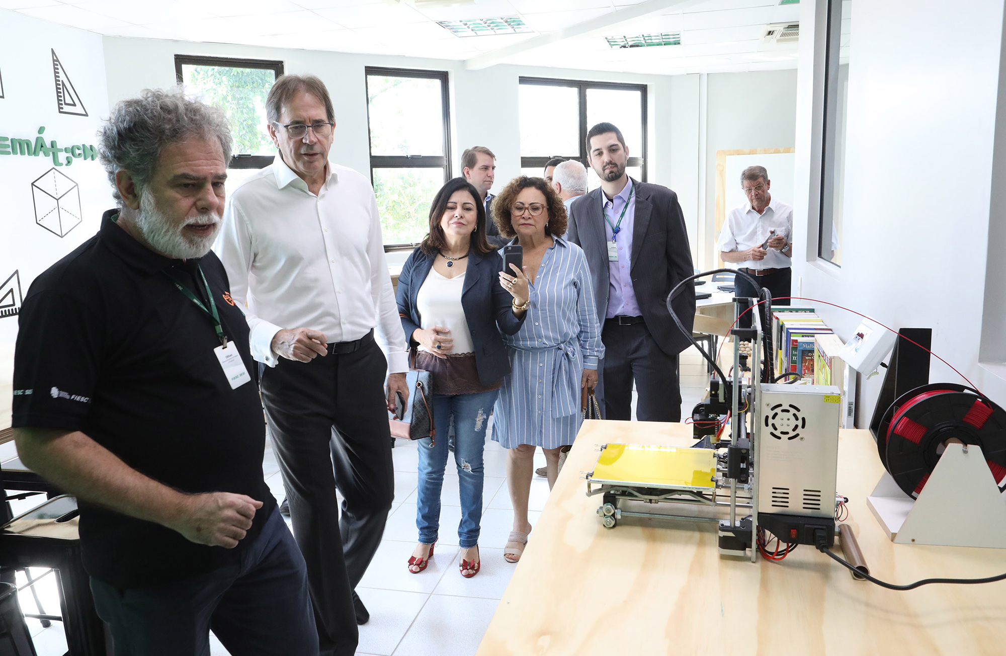 Visita ao Espaço de Educação Maker do SESI em Join