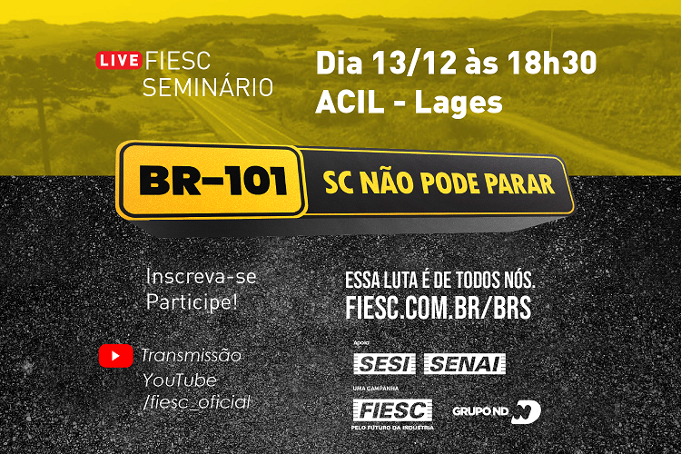 Seminário SC NÃO PODE PARAR - Região Serra Catarinense