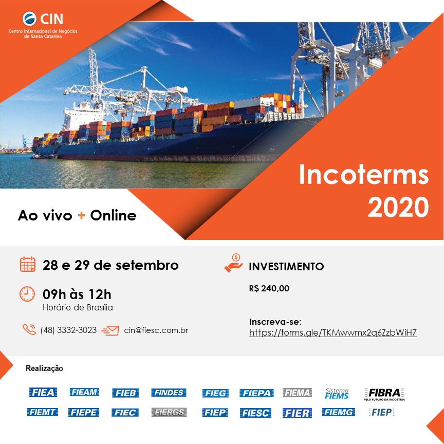 Capacitação em Incoterms 2020