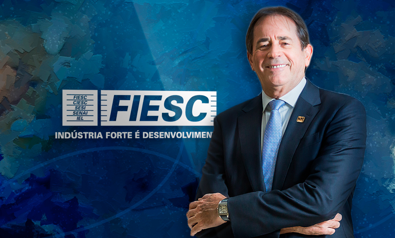 Presidente da FIESC Mario Cezar de Aguiar