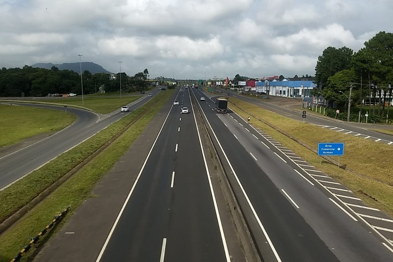 Investimento no trecho sul da BR-101 é um dos temas da reunião (foto: divulgação DNIT-SC)