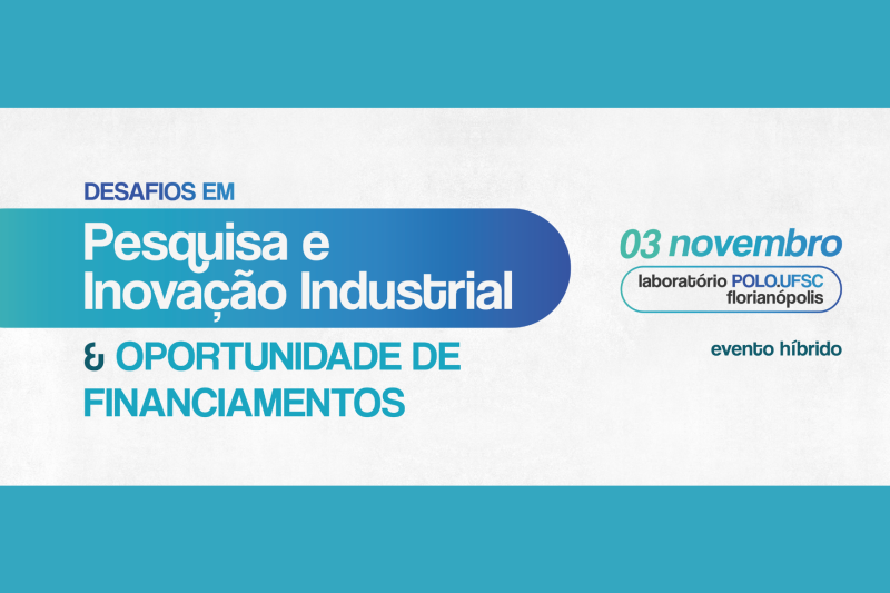 Encontro será no dia 3 de novembro, na UFSC