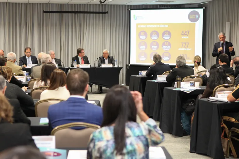 Reunião foi realizada em Florianópolis nesta terça (27). Foto: Filipe Scotti
