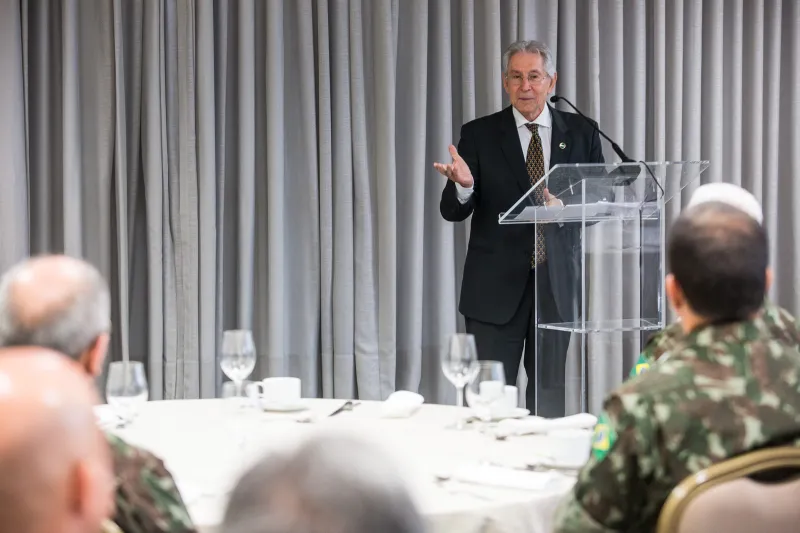 Presidente da FIESC, Glauco José Côrte (foto: Marcos Campos)