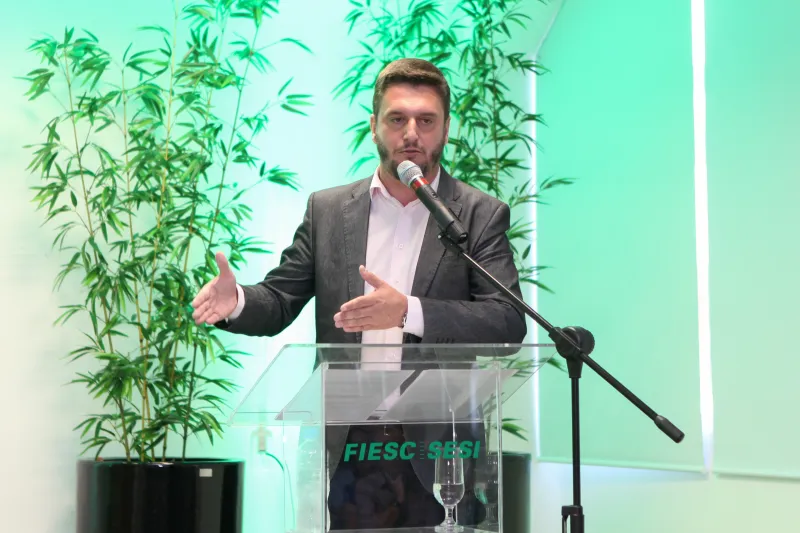 Prefeito de Rio do Sul, José Thomé (foto: Filipe Scotti)