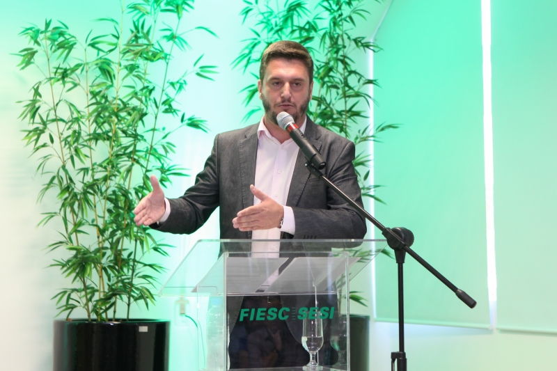 Prefeito de Rio do Sul, José Thomé (foto: Filipe Scotti)