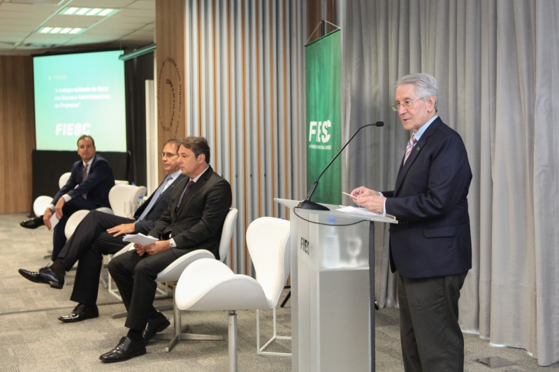 Para Glauco José Côrte, empresários devem estar atentos aos riscos. Foto: Filipe Scotti