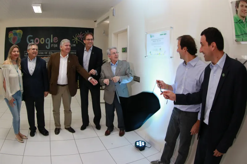 Escola do SESI é a segunda entidade da FIESC a ser certificada pelo Google. Foto: Filipe Scotti