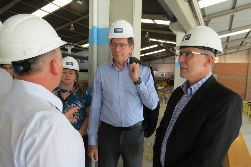 Visita à IACC Pré-moldados e Construções (foto: Paulo Gonçalves)