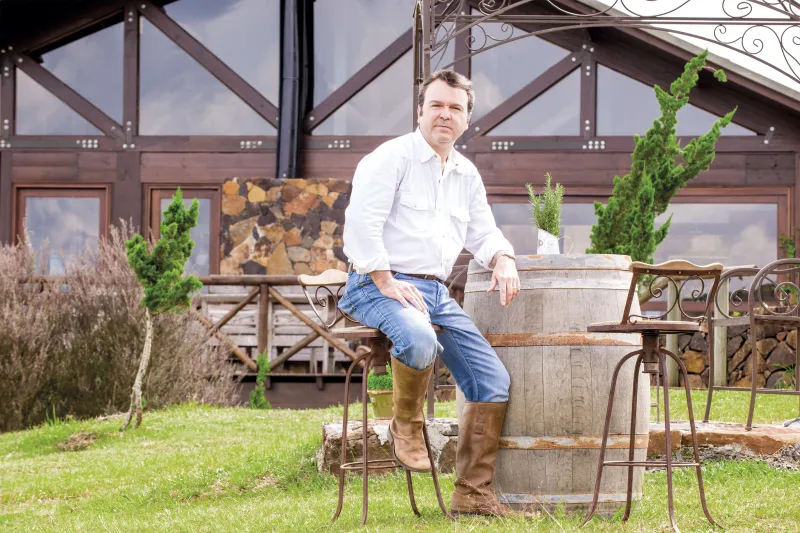 Ernani Garcia, da vinícola Abreu Garcia