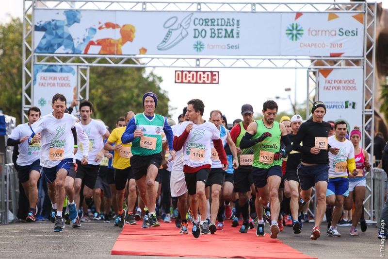 Chapecó realiza neste domingo (19) etapa da Corrida do Bem