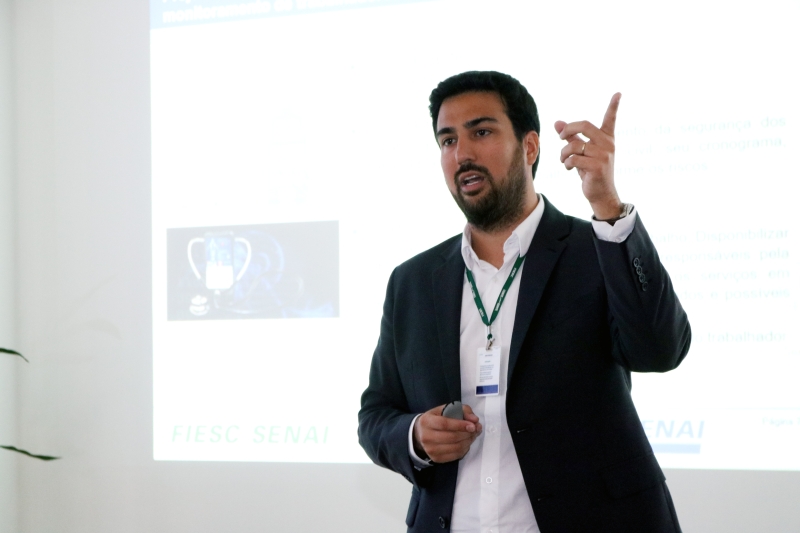 Paulo Violada (Instituto SENAI de Inovação em Sistemas Embarcados). Foto: Ivonei Fazzioni