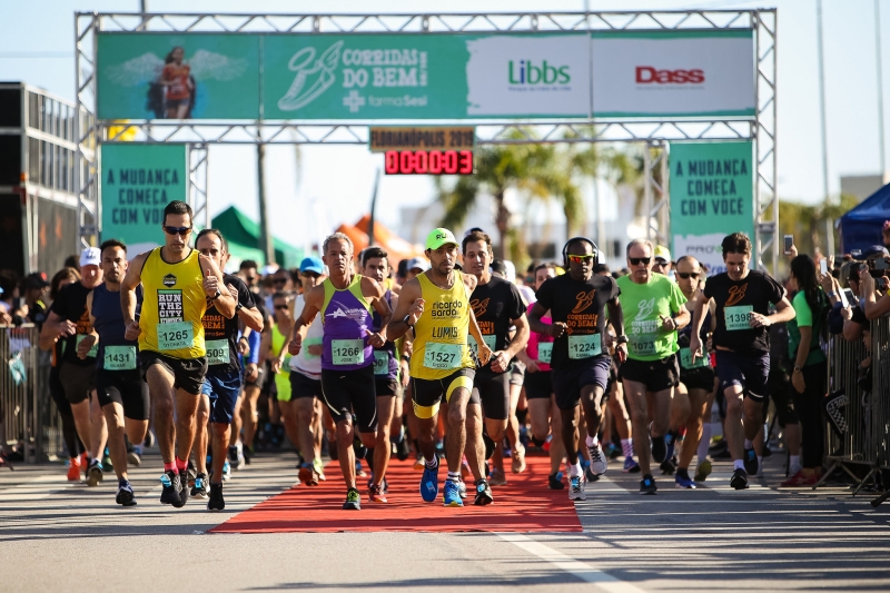 Corrida do Bem reúne 1,8 mil atletas na Capital e beneficia ações sociais 