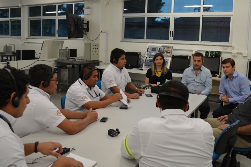 Instrutores da Guatemala são capacitados por docentes do SENAI/SC