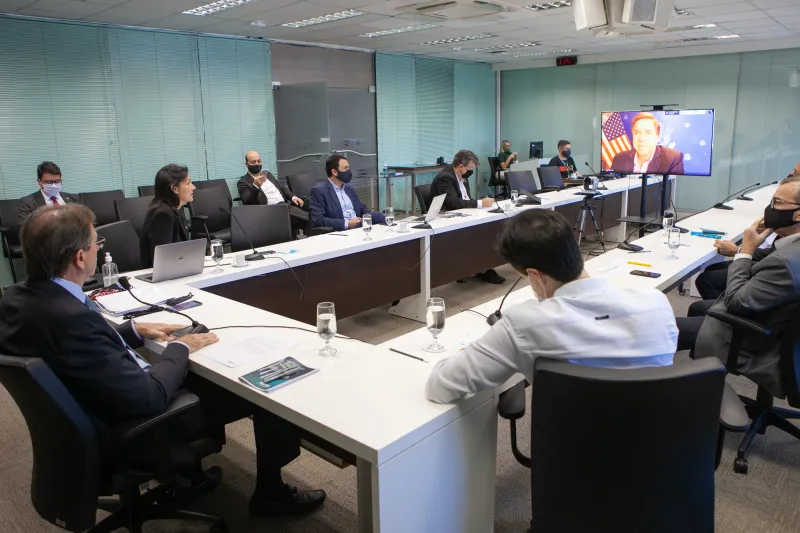 EUA querem avançar no comércio bilateral com SC, informa embaixador na FIESC 