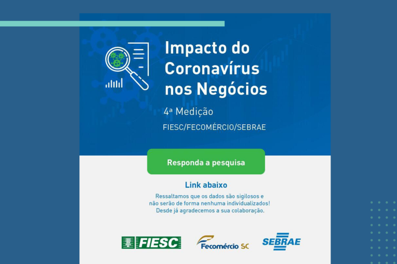 Empresas de SC podem responder até segunda (13) pesquisa sobre impacto da crise nos negócios