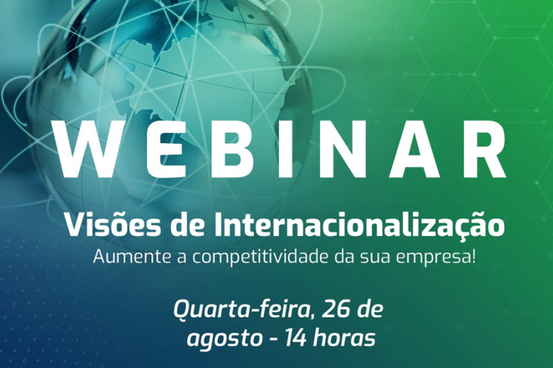 Webinar debate internacionalização de micro e pequenas empresas na próxima quarta (26)