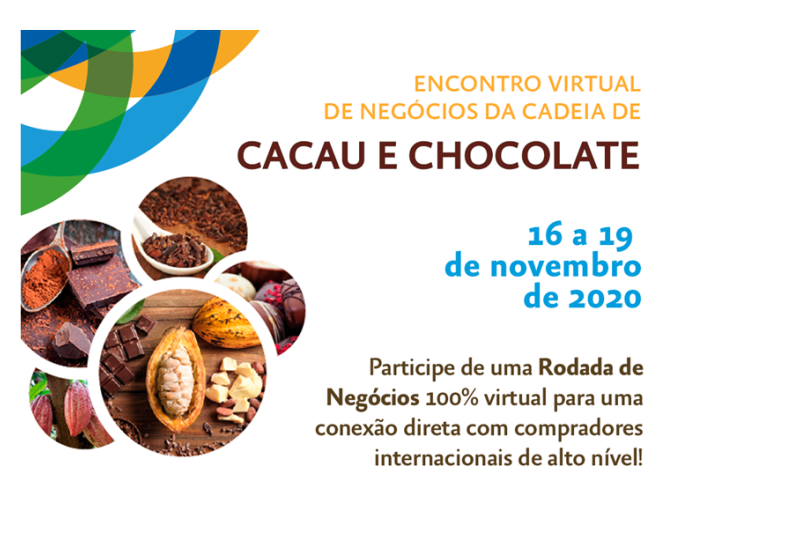 Rodada de negócios promove oportunidades para empresários da cadeia do cacau e derivados