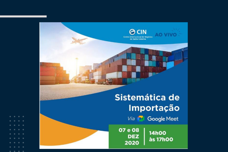 Sistemática de importação é tema de curso