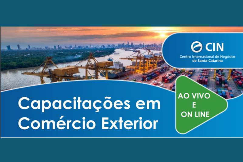 Abertas inscrições para capacitações em comércio exterior