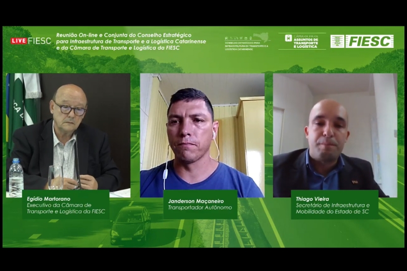 Evento debateu entraves de transporte (reprodução)