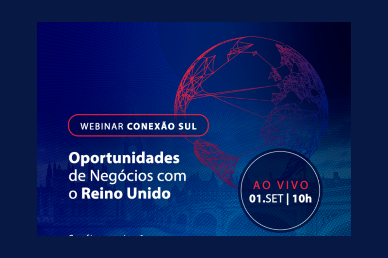 Nesta quarta: Webinar mostra as oportunidades de negócios com o Reino Unido