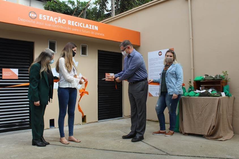 ZEN inaugura estação de reciclagem para colaboradores