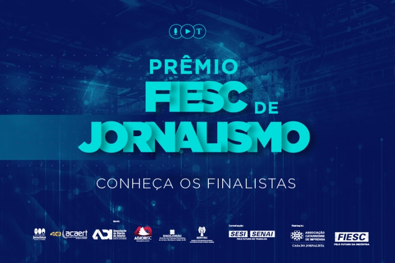 FIESC anuncia os finalistas do Prêmio de Jornalismo 2021