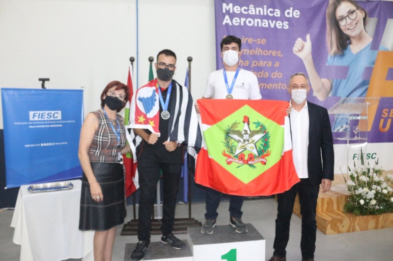 Catarinense vence seletiva e representará o Brasil na WorldSkills Competition  em Shangai