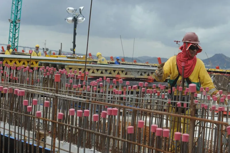 Construção civil contratou 3,4 mil profissionais em fevereiro (foto: Tânia Rêgo/Agência Brasil)