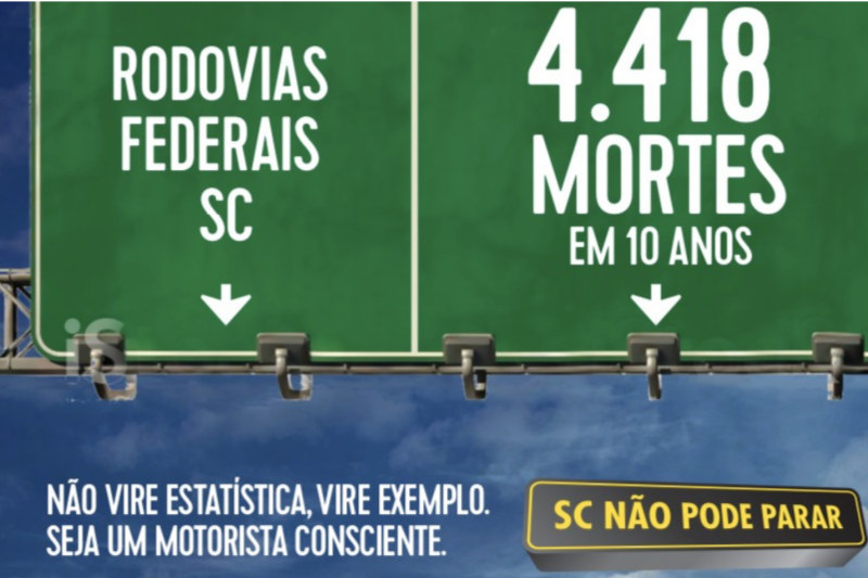 Movimento SC Não Pode Parar busca trânsito mais seguro