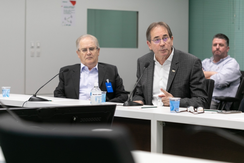Aguiar defende busca de alternativas para ampliar investimentos em infraestrutura (foto: Filipe Scotti)