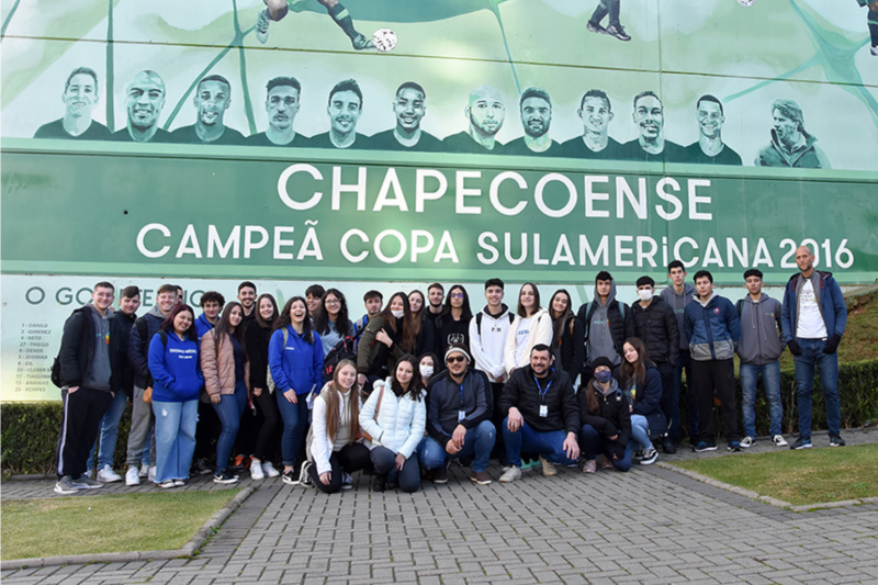 Terceira caminhada cultural da Escola S ocorre em Chapecó