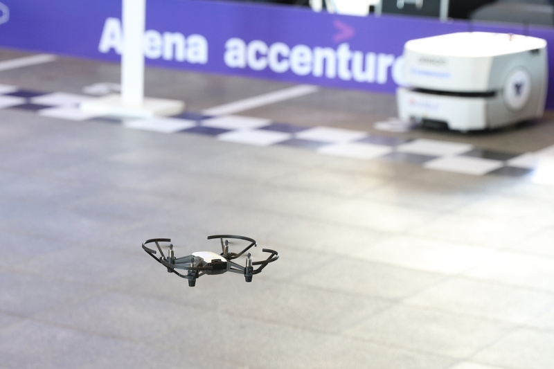 Evento teve também prova de drones (divulgação ABII) 