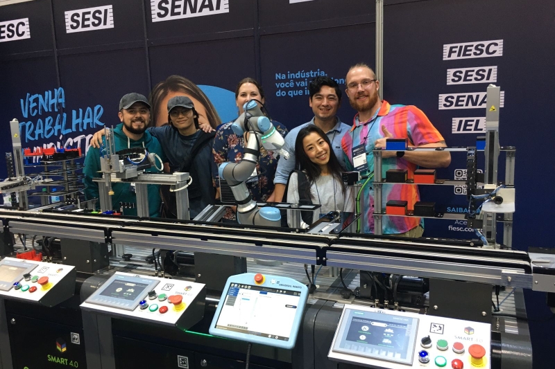 Laboratório do programa nacional SENAI + Digital chamou a atenção dos americanos pela tecnologia aplicada 