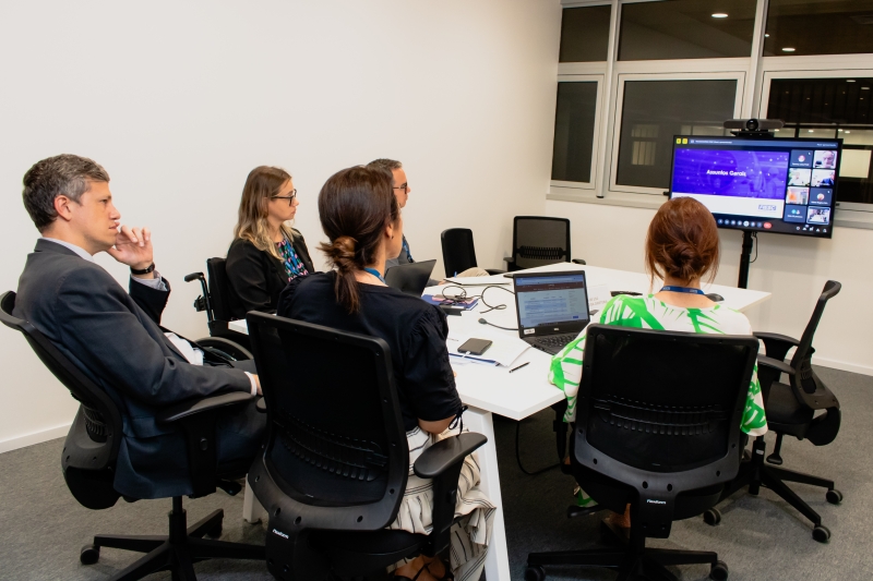 Reunião híbrida ocorreu nesta quarta-feira, dia 22. Foto: Dâmi Radin
