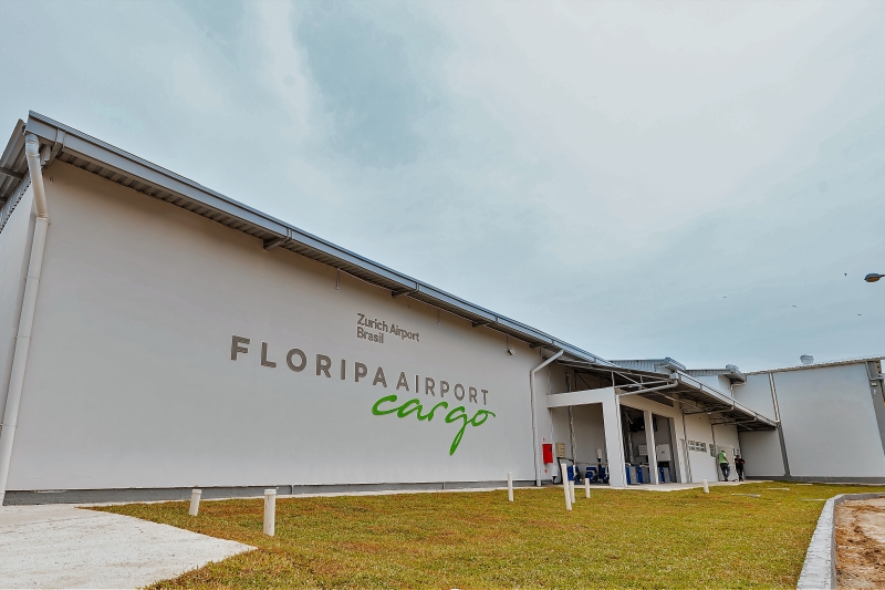 Aeroporto de Florianópolis inaugura ampliação do terminal de cargas