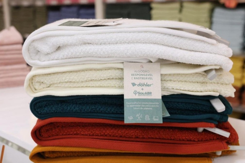 Dohler é premiada por toalha com rastreabilidade total, da fazenda de algodão ao varejo