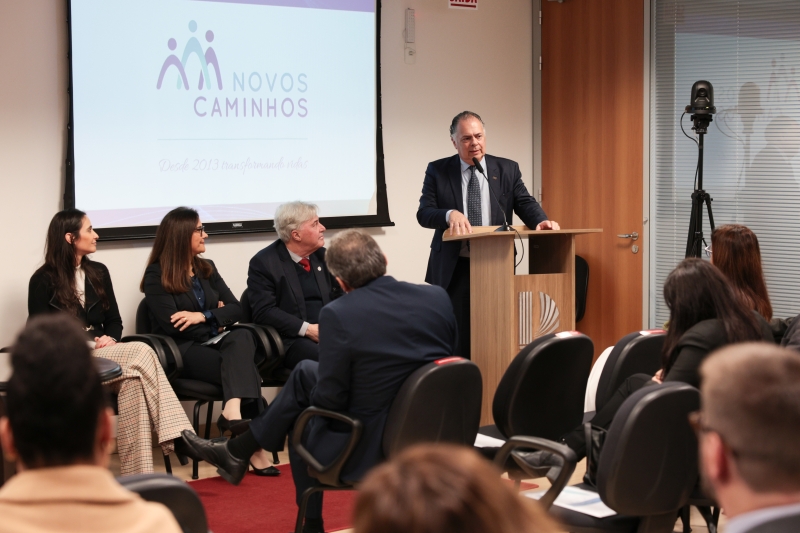 Cerimônia foi realizada no Tribunal de Justiça de Santa Catarina, em Florianópolis (foto: Cristiano Estrela/TJ-SC))
