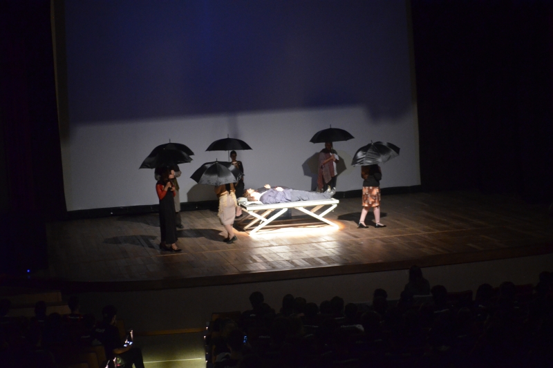 Espetáculo foi apresentado na SCAR, em Jaraguá do Sul (Divulgação)