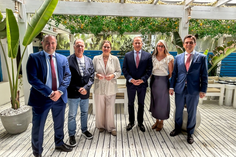Além de representantes do Porto, participaram do encontro em Florianópolis representantes de câmaras de comércio bilaterais. (foto: Dami Radin) 