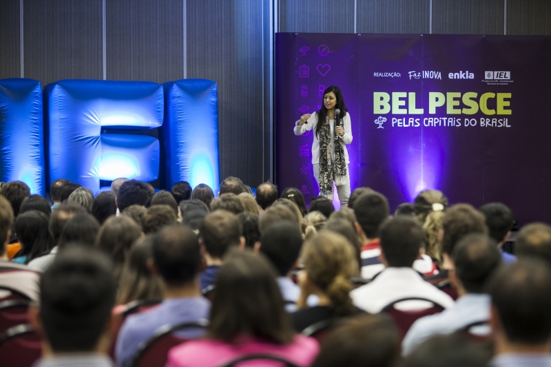 “A melhor dica que posso dar para que uma pessoa aumente a sua produtividade é o autoconhecimento”, afirmou a empresária. (Foto: Marcos Campos)