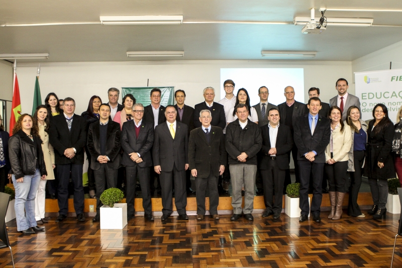  Lançamento da Câmara Regional de Educação em Caçador (foto: Heraldo Carnieri)