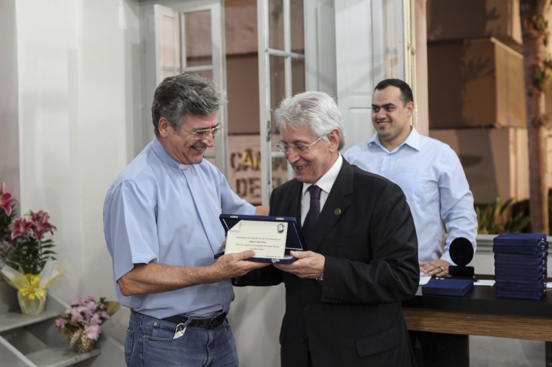 Prêmio reconhece contribuição para a cultura da solidariedade e da paz (foto: Heraldo Carnieri)