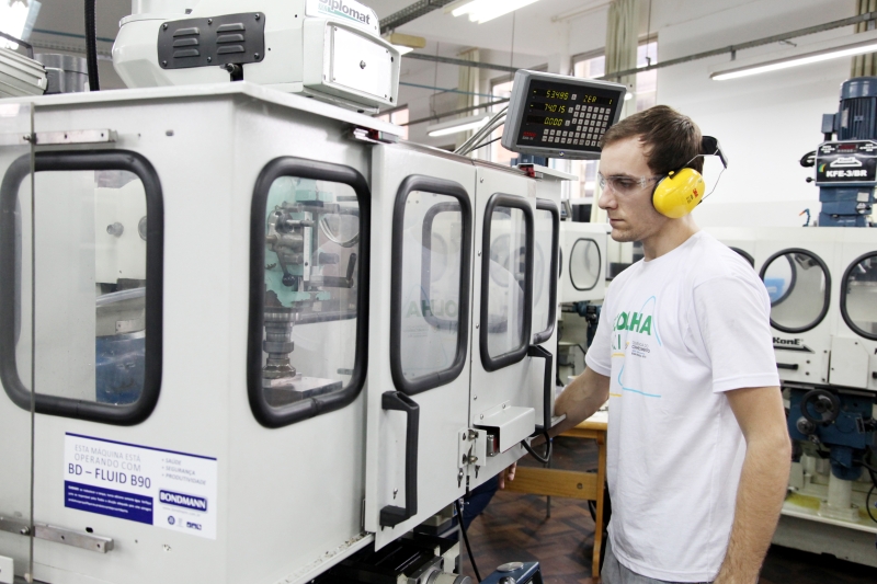 Em SC, em 2015, a entidade realizou mais de 160 mil matrículas de educação profissional. Foto: Nilto Roby